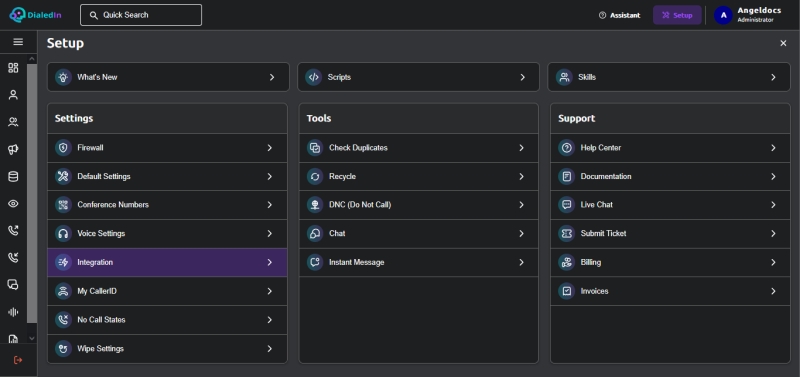 Pre-Defined Integrations