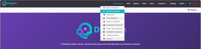 Outbound Dashboard