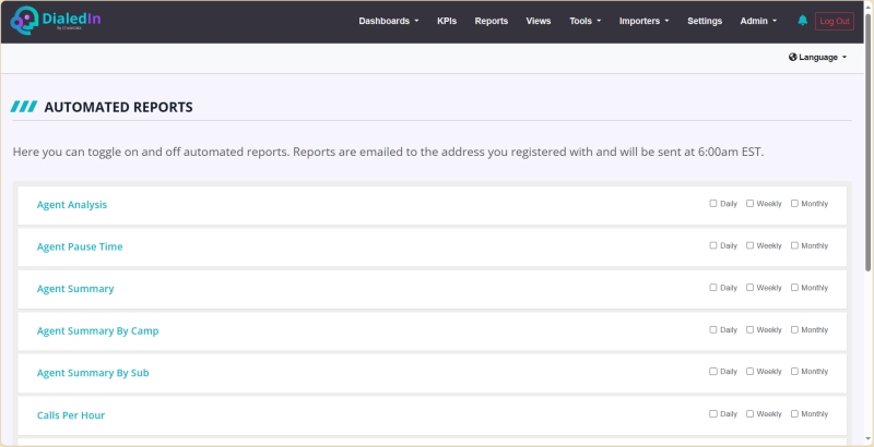 Automated Reports