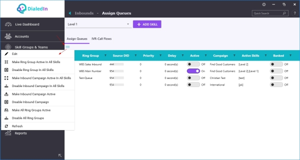 Assign Queue Priority